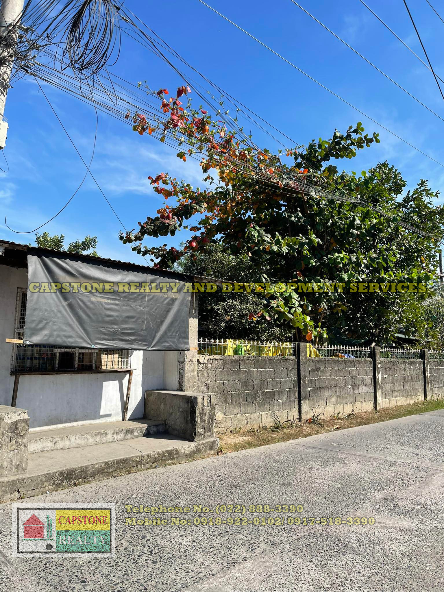 Bungalow House and lot with mini store for sale along cemented road in San Fernando City La Union