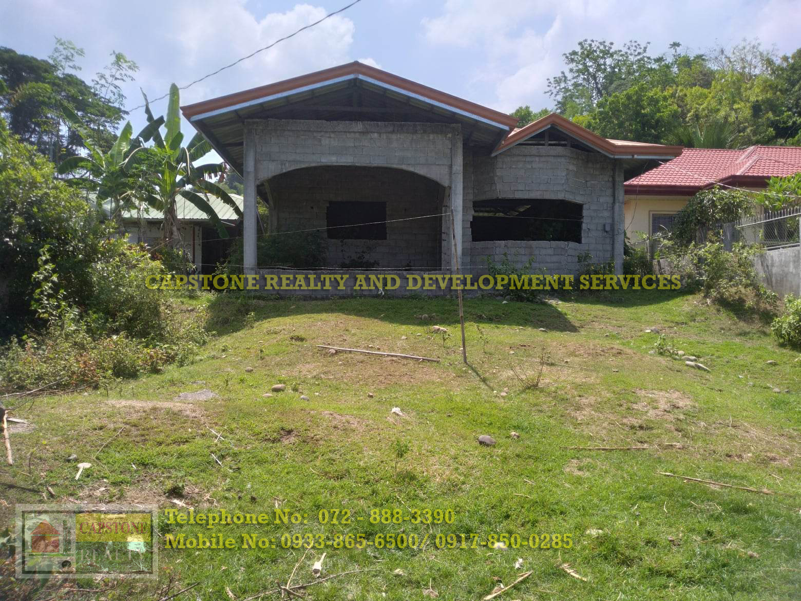 Unfinished Titled House and Lot for Sale in San Juan La Union