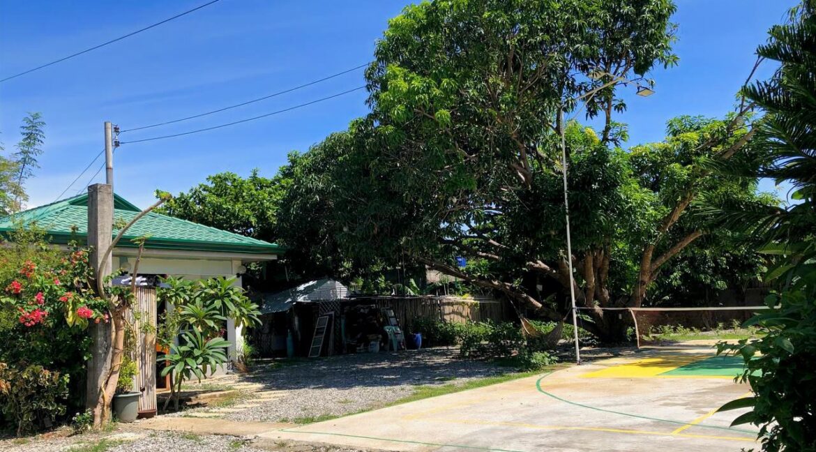 BADMINTON AREA + STAFF HOUSE