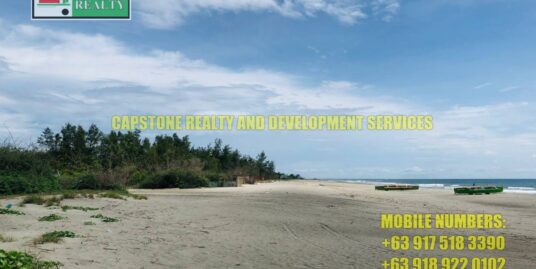 Upscale Commercial/Residential Beachfront Lot with Expansive Beach Strand, Bauang, La Union