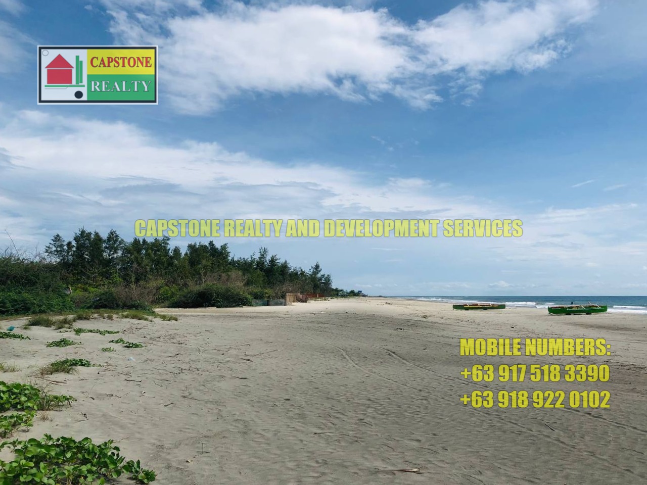 Upscale Commercial/Residential Beachfront Lot with Expansive Beach Strand, Bauang, La Union