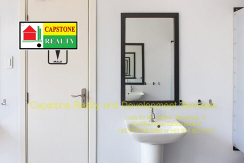 2nd floor external sink with mirror