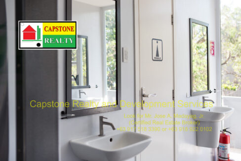 2nd floor female external sinks